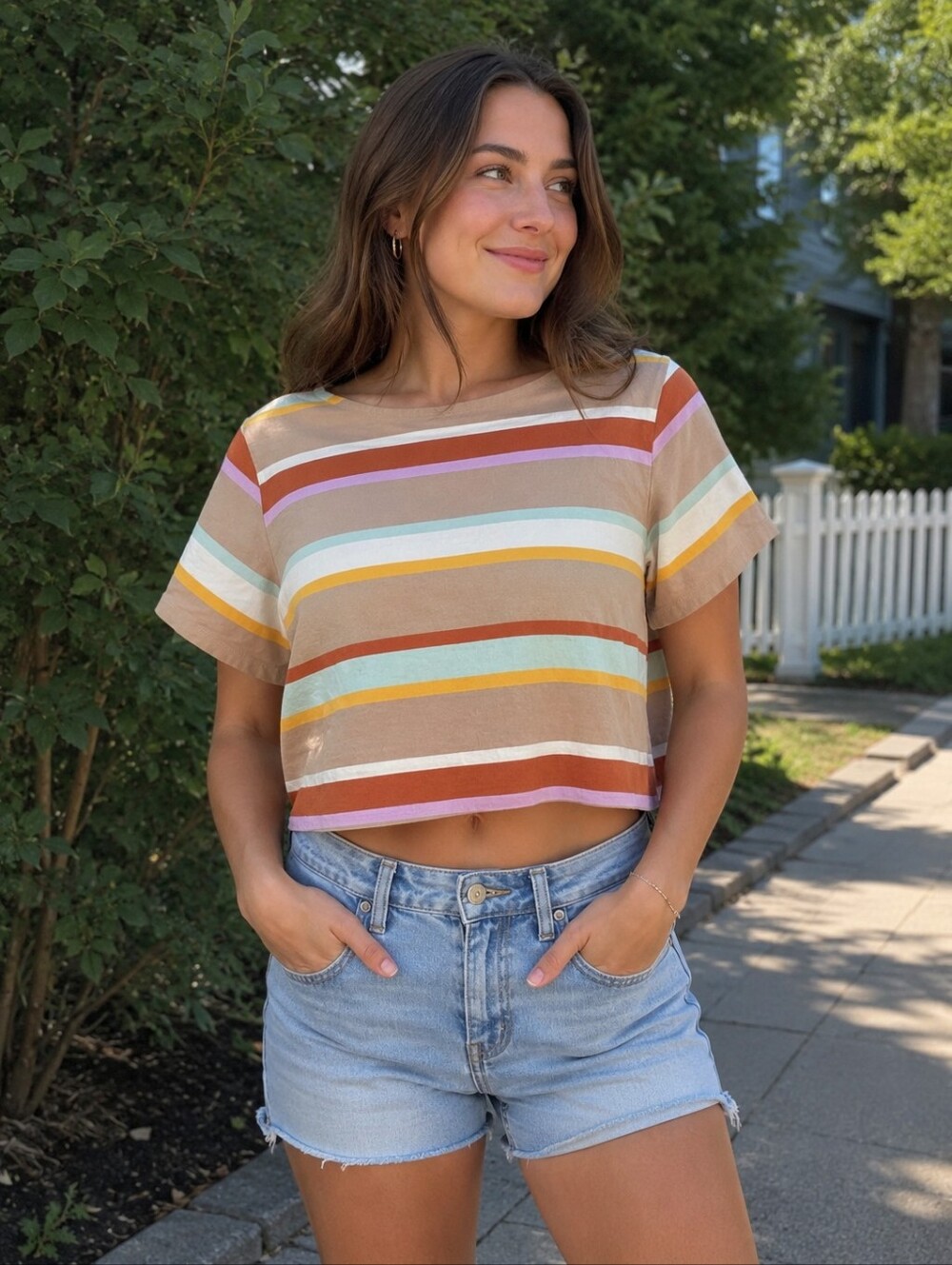 Madewell Setlist Boxy T-Shirt Size Medium